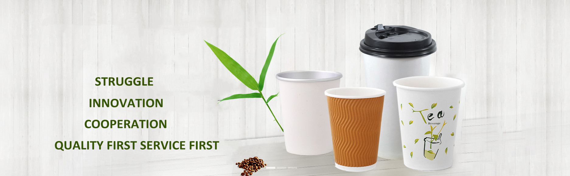 calidad Taza de papel de un sólo recinto fábrica