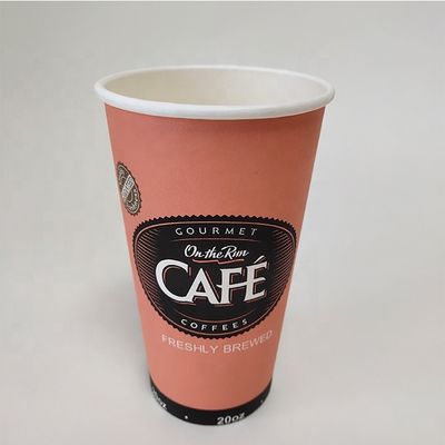 Eco-amigable personalizable 270 ml copa de papel de una sola 9.5 oz de revestimiento libre de plástico