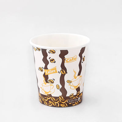 6 oz 180 ml de papel de pared mono cálido copas PE recubierto 72 mm