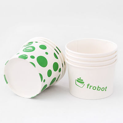 Cuencos de helados personalizados de varios colores Cuencos de sundae de 1100 ml con tapa