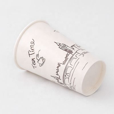 Copas de pared única de 24 oz 675 ml de recubrimiento de PE Copas frías biodegradables e impermeables