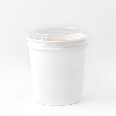 Comida Comida ecológica Cuencos desechables de 500 ml para llevar Comidas de papel de bocadillo