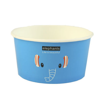 Cuenco de papel para el almuerzo Tamaño personalizado 930 ml Cuencos redondos de helados desechables de PLA