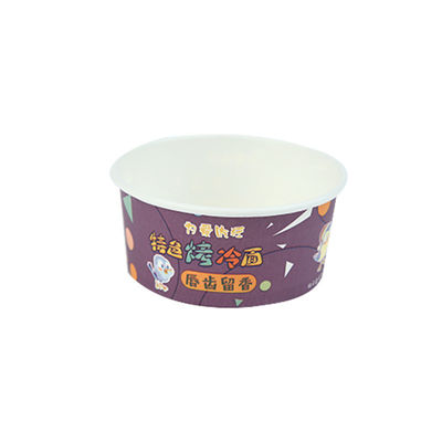 Cuencos desechables extra grandes y biodegradables de 1100 ml Cuencos desechables naranjas ODM