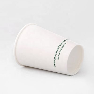 430 ml 12 oz de papel de pared de una sola taza de doble PE revestimiento de papel de Coca Tazas de papel compostable