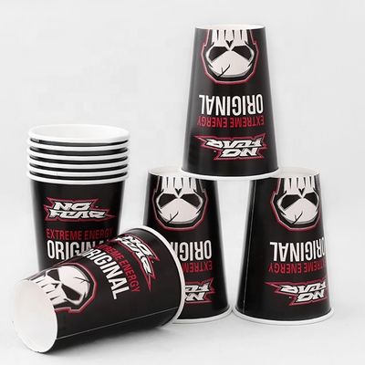 Bebida de jugo Taza caliente de pared única 22 oz 630 ml Tazas dobles con revestimiento de PE desechables