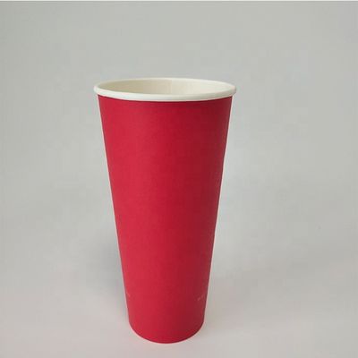 Eco-amigable 32 oz 970 ml de plástico sin revestimiento de una taza de papel