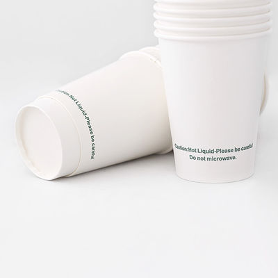 Bebida Taza de papel de pared doble 20 oz 610 ml PE recubierto de bebida fría Tazas desechables