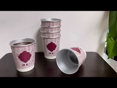 Tazas de papel de aluminio 8 oz