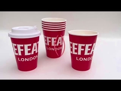 Taza de papel única