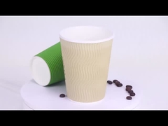 Copo de papel de pared ondulado2